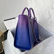 Chanel purple A66941 large shopping bag - 4