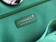 Chanel green A66941 large shopping bag - 5