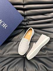 Dior Men Granville Gray Loafer - 4