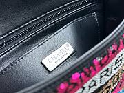 Chanel CF Sequins & Ruthenium-Finish Metal Multicolour Bag - 3