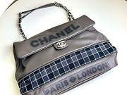 Chanel Expandable Flap Paris London Large Brown Bag - 1