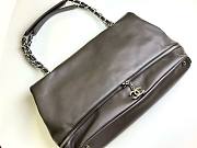 Chanel Expandable Flap Paris London Large Brown Bag - 2