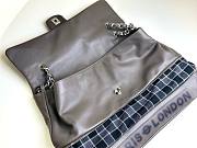 Chanel Expandable Flap Paris London Large Brown Bag - 4