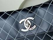 Chanel Lambskin Chain Stitch Shoulder Bag - 2