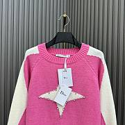 Dior star pink sweater - 4