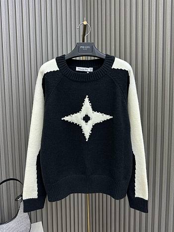 Dior star black sweater