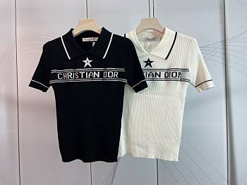 Dior Chritian shirt ( white/ black)