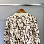 Dior brown monogram long sleeves shirt  - 3