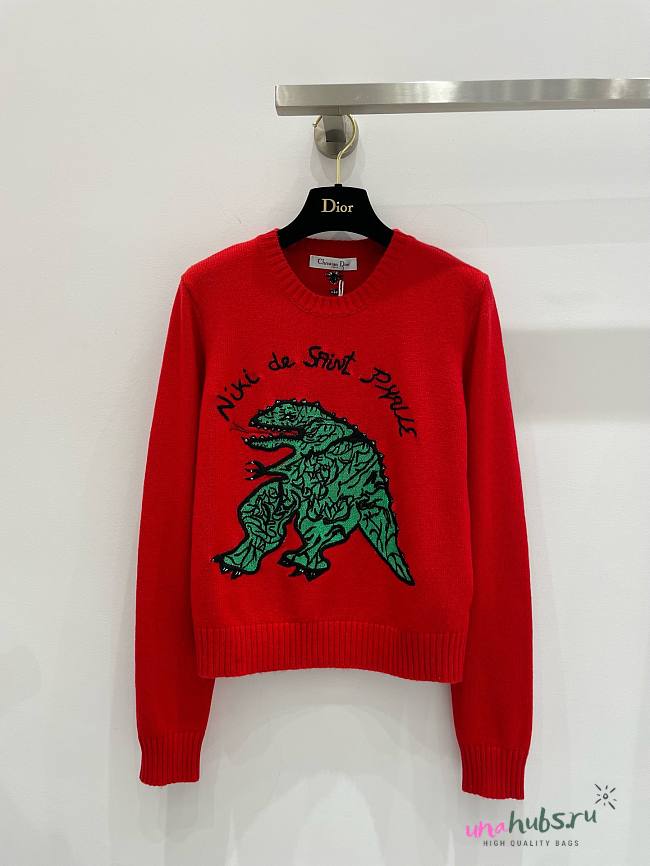 Dior niki red sweater  - 1