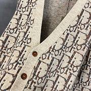 Dior gray monogram cardigan  - 3