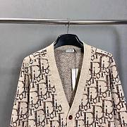 Dior gray monogram cardigan  - 2