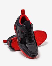 Christian Louboutin Astroloubi Black & Red Trainers - 4