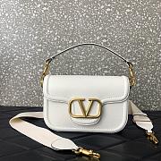 Valentino Garavani Loco white shoulder bag - 1