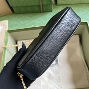 Gucci GG super mini black chain bag - 3