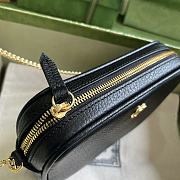 Gucci GG super mini black chain bag - 6