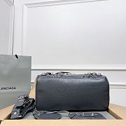 Balenciaga Medium Le Cagole Black Leather Bag - 2