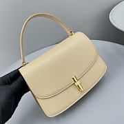 The Row Sofia Beige Leather Hand Bag - 6