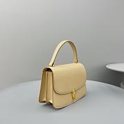 The Row Sofia Beige Leather Hand Bag - 5