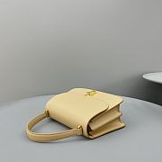 The Row Sofia Beige Leather Hand Bag - 2