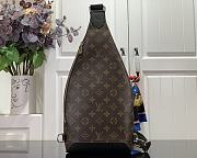 Louis Vuitton Duo Sling Brown Leather Bag  - 3