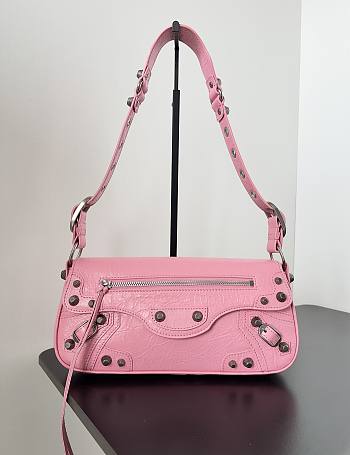 Balenciaga Small Le Cagole Pink Sling Bag