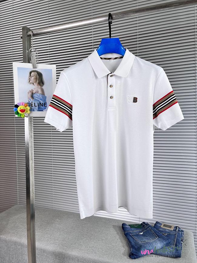 Burberry white polo 03 - 1