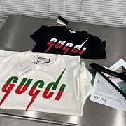 Gucci unisex shirt ( white/ black) - 1