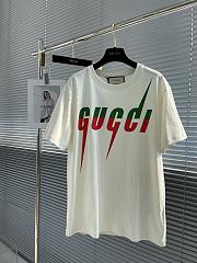 Gucci unisex shirt ( white/ black) - 6