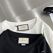 Gucci unisex shirt ( white/ black) - 4