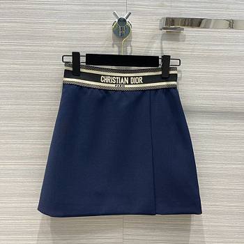 Dior blue skirt 