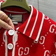 Gucci red GG dress - 4