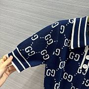 Gucci blue GG dress - 5