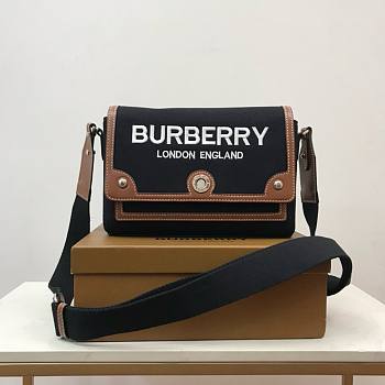 Burberry Horseferry Note Sac Black Bag