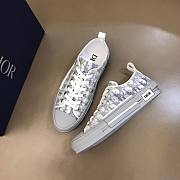 Dior B23 lowtop grey/blue sneakers - 6