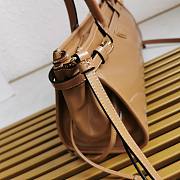 Prada 1BA426 medium brown leather handbag - 5