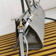 Prada 1BA426 medium gray leather handbag - 2