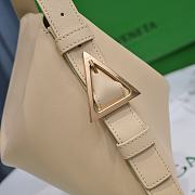 Bottega Veneta Cradle Beige Leather Bag - 2