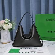 Bottega Veneta Cradle Black Leather Bag - 1