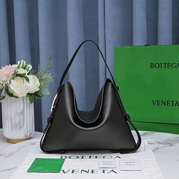 Bottega Veneta Cradle Black Leather Bag