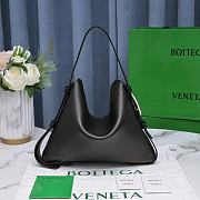 Bottega Veneta Cradle Black Leather Bag - 5