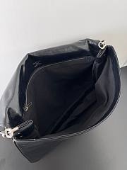 Balenciaga BB Soft Large Black Leather Shoulder Bag - 2