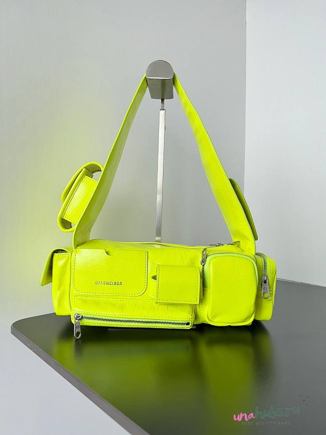 Balenciaga Superbusy XS Neon Sling Bag  - 1