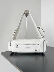 Balenciaga Superbusy XS White Sling Bag - 6