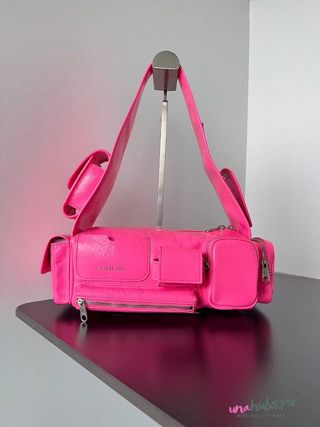 Balenciaga Superbusy XS Pink Sling Bag - 1