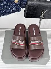 Balenciaga Women Red Sandals - 6