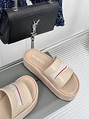 Balenciaga Women Beige Sandals - 4