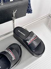 Balenciaga Women Black Sandals - 5