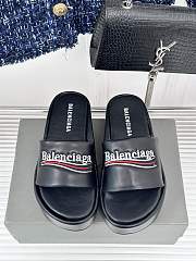 Balenciaga Women Black Sandals - 6