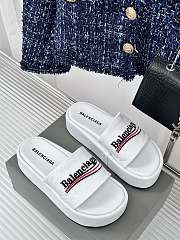 Balenciaga Women White Sandals - 6