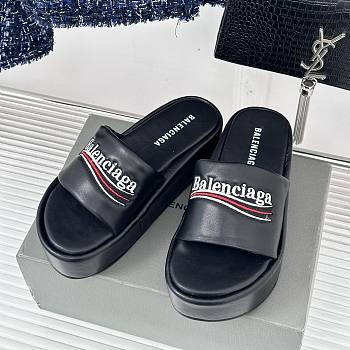 Balenciaga Women Black Sandals